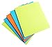 Le paquet de 5 carres vaisselles éponge professionnelles 200 x 180 mm, 3 couleurs assorties