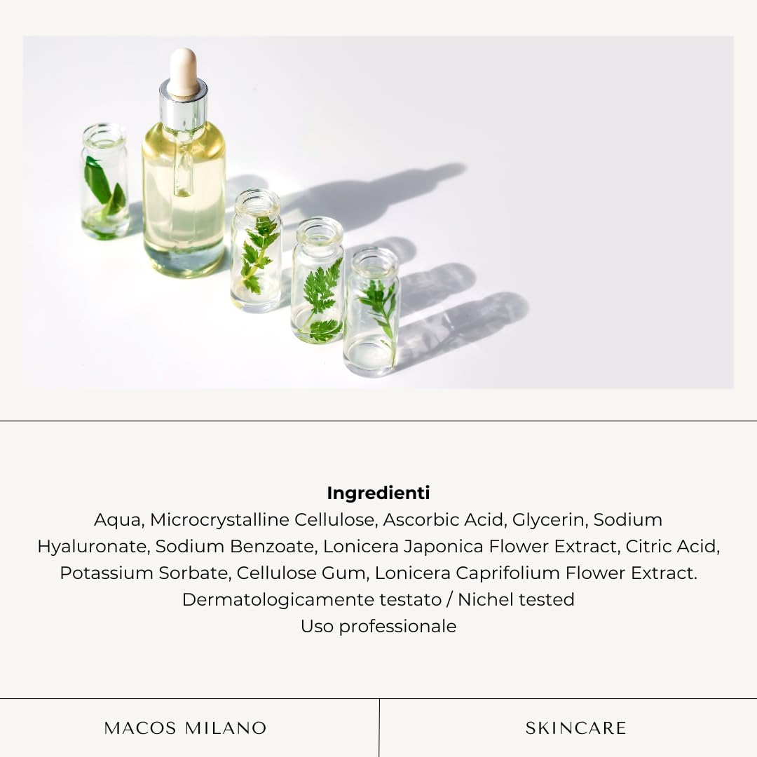 Ultra Serum 30 ml - Sérum Visage avec Acide Hyaluronique et Vitamine C, Hydratant Intense, Anti-Âge, Réduit les rides et les Taches, Effet Lifting pour Peau Lumineuse