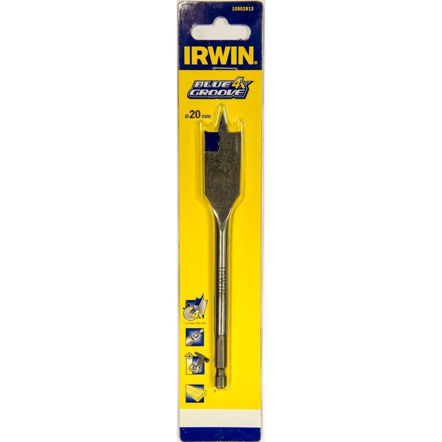 Irwin 2000 Speedbor Flat Bit 20mm โ image 1