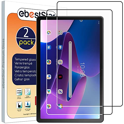 ebestStar - {Lote x2) Cristal Templado Compatible con Lenovo Tab M10 Plus 10.6 (Gen 3) Protector de Pantalla, Película Vidrio Ultrafina, Dureza 9H, Sin-Burbujas