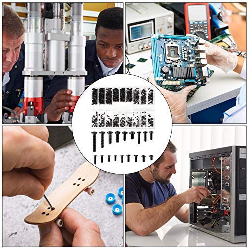 Iyowei Draagbare elektronische schroeven met 6 schroeven, computerschroeven voor IBM HP DELL Samsung Sony Lenovo met… - Image 8