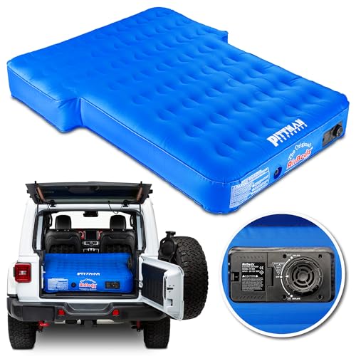 AirBedz Pittman Jeep Mattress/SUV Air Mattress with Built in Pump - Premium 4Runner Mattress, Jeep Wrangler Air Mattress & Larger SUV Mattress with Low Odor Fabric Shell Design - 66