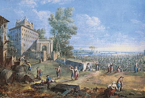 Toile murale Italie Prato Gaspar Van Wittel pour habiller un grand mur vide