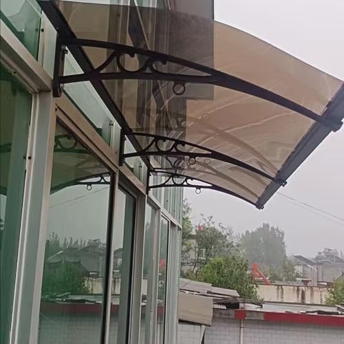 Auvent de terrasse en aluminium résistant aux intempéries et chocs pour fenêtres de maison - 3
