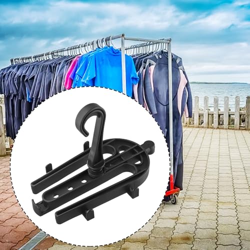 Percha para traje de neopreno resistente con soporte y clip para colgar equipo de buceo 7