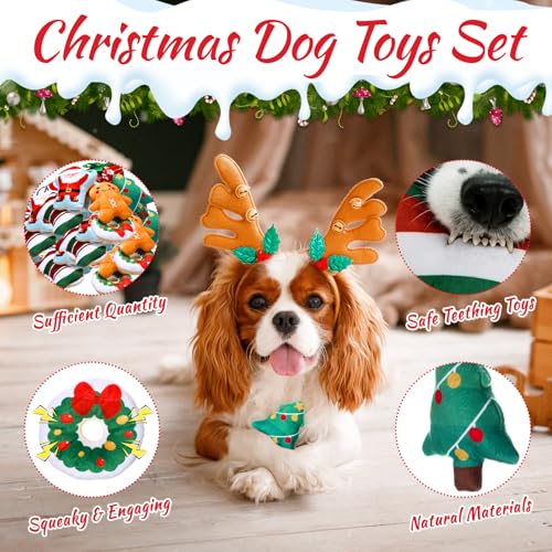 Juguetes Navideños Mordibles para Perros, 8 Piezas miniatura 4