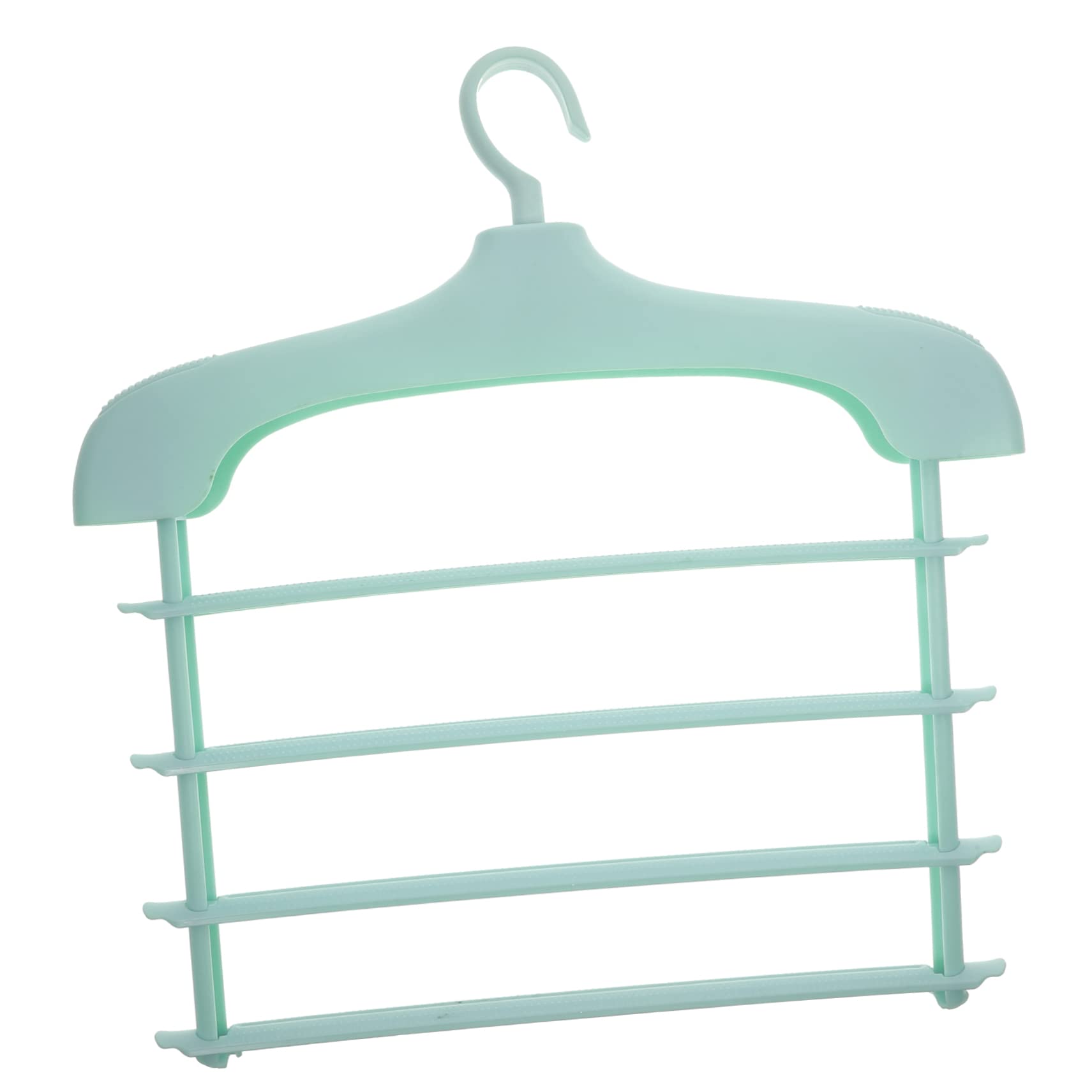 Alipis Pants Hanger Organizer Space Saving Clothes Rack for Scarves Jeans Trousers and Ties Design for Neat Closet Organization