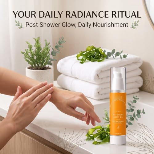 Botanical Body Oil for Mature Skin, Firming & Moisturizing Body Oil — view 5