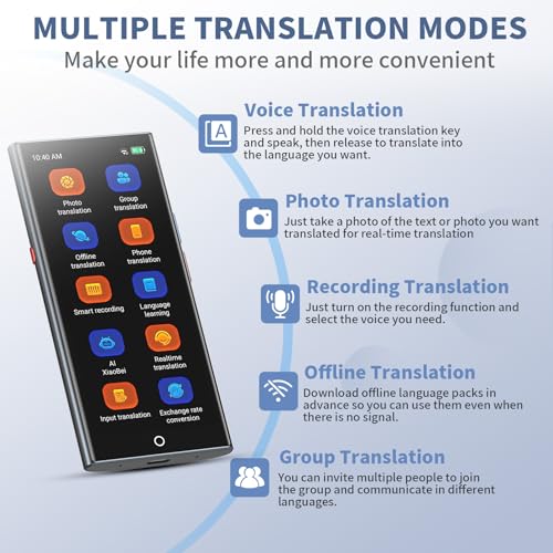 AI Smart Voice Translation Device