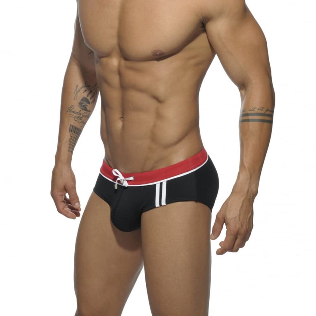 Bañador de Natación Slip para Hombre Traje de Baño de Secado Rápido Moda Shorts Swimming Calzoncillos YK15