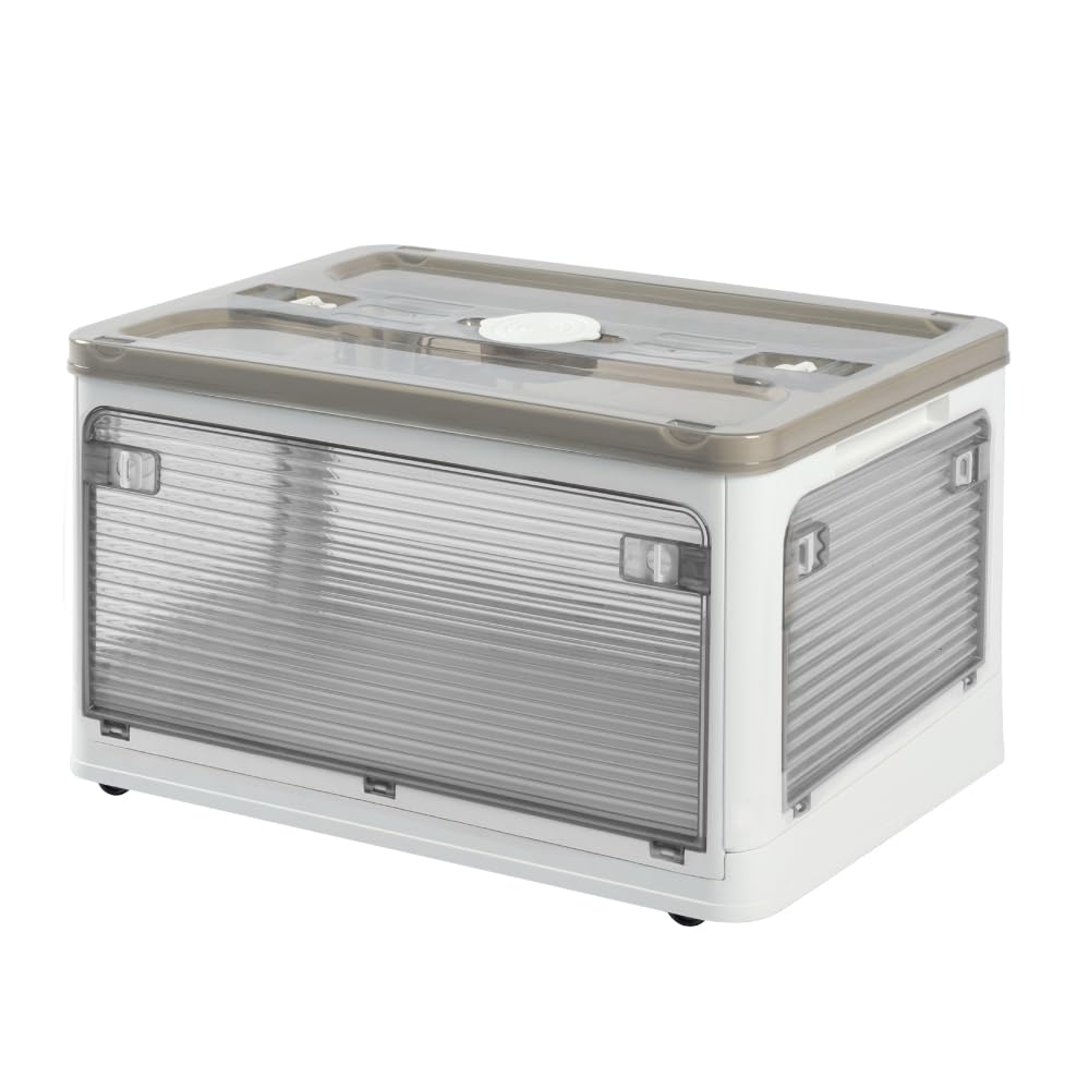 3個セット 収納ボックス 折りたたみ コンテナボックス 82L 幅60cm 奥行