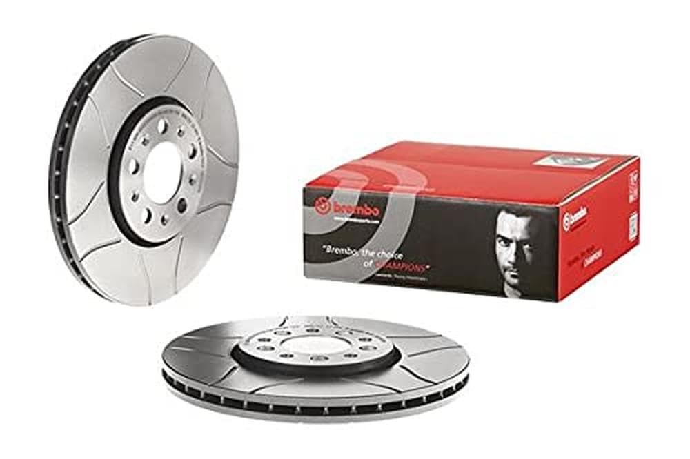 Brembo Max 09.7010.76 Front Brake Disc - Set of 2