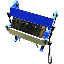 12" x 20-Gauge Mild Steel Capacity Bench Pan and Box Brake Machine
