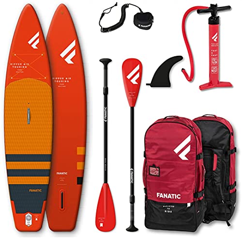 Fanatic Ripper Air Touring 10 ';Sup Stand Up Paddle Boarding Package - Board, Bag, Pump & Paddle -...