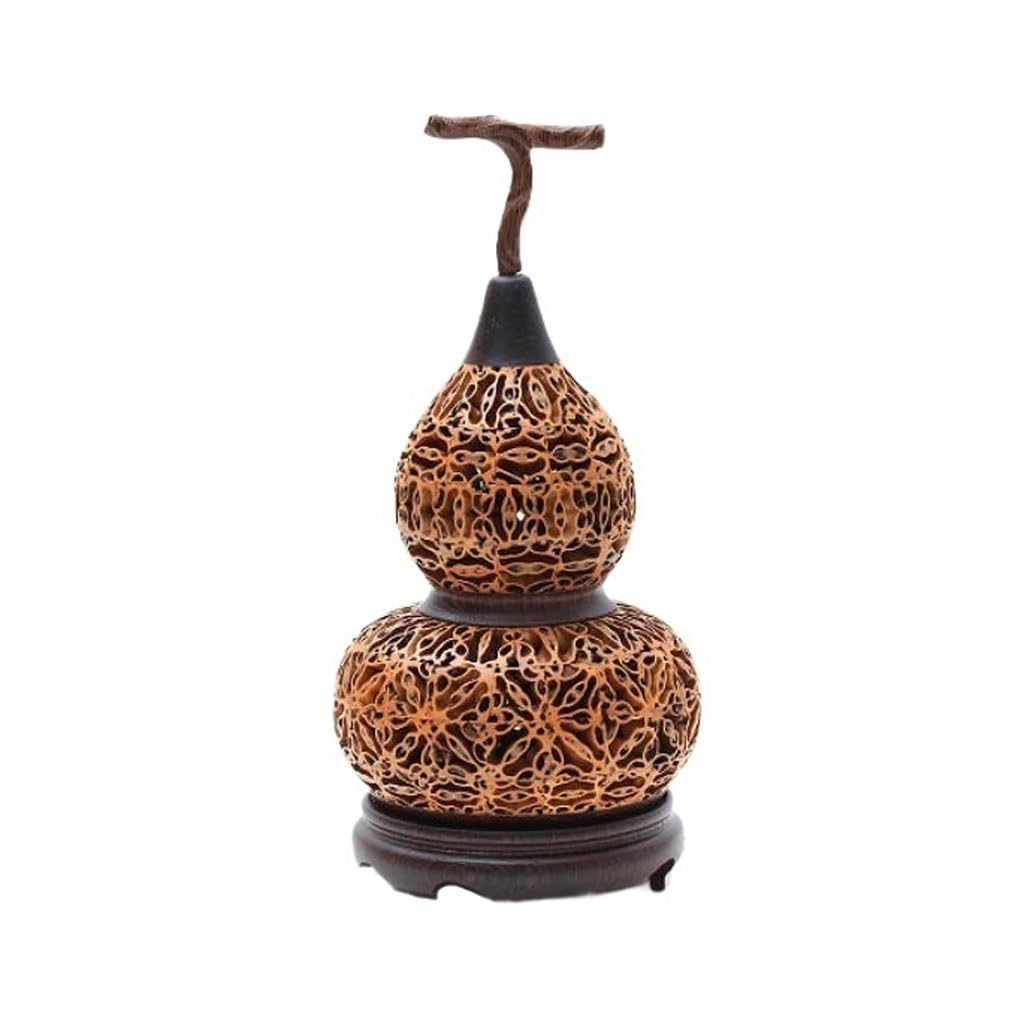 Porta Incienso Quemador De Aromaterapia De Madera De Sándalo Y Agar con Forma De Nogal For Interiores. Soporte para Quemador de Incienso