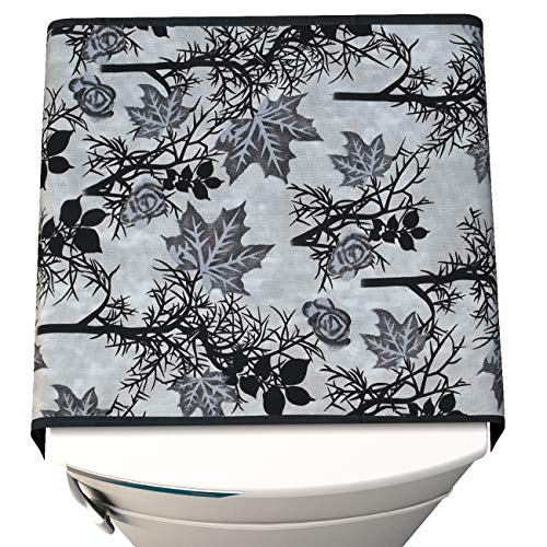 Image of Fridge Cover For Top (21 X 39 Inches) (Black Branch)
