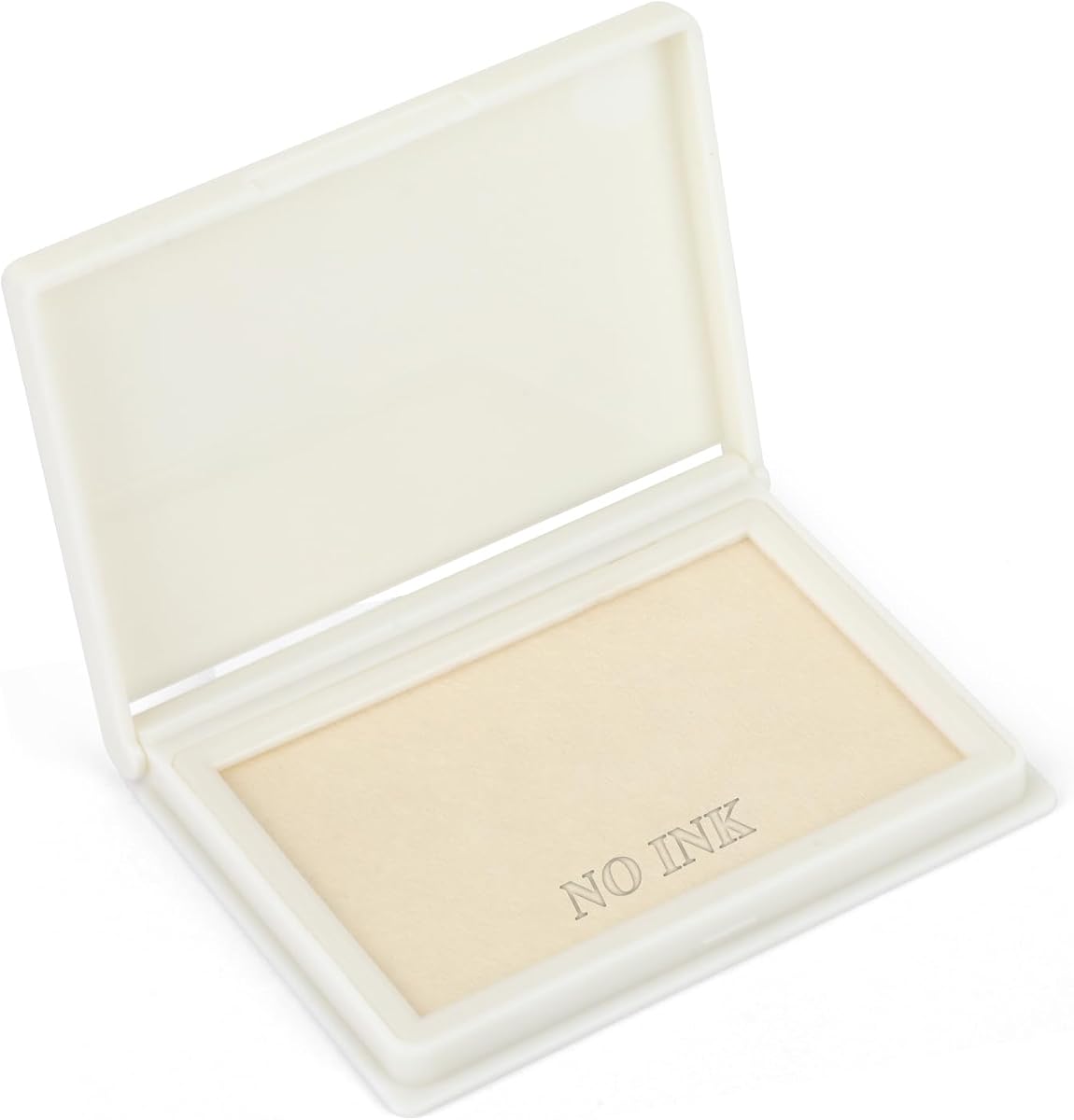 Dry Stamp Pad, 4 x 2.5 Inch Non-Refillable Ink Pad for Stamps | All-Purpose Felt Pad, Works with Rubber and Clear Stamps, Large Premium Quality Stamp Ink Pad for Office and Crafting