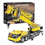 Mould king 17013H Bausteinkran 2.4G und App Dual Control System, stabil und störungsfrei, Power Upgrade, inkl. 1 x XL Motor, 1 x L Motor, 3 x M Motor, 2 x Verlängerungskabel, 1 x Fernbedienung und 1 x Lithium-Batteriekasten. Es kann realisiert werden: Hebearm. Die Struktur ist kompakt, fest und kraftvoll. Die Teile sind kompatibel mit Irgend eine MarkeKomponenten und lassen sich mit anderen Markenprodukten zu einer großen Szene kombinieren.