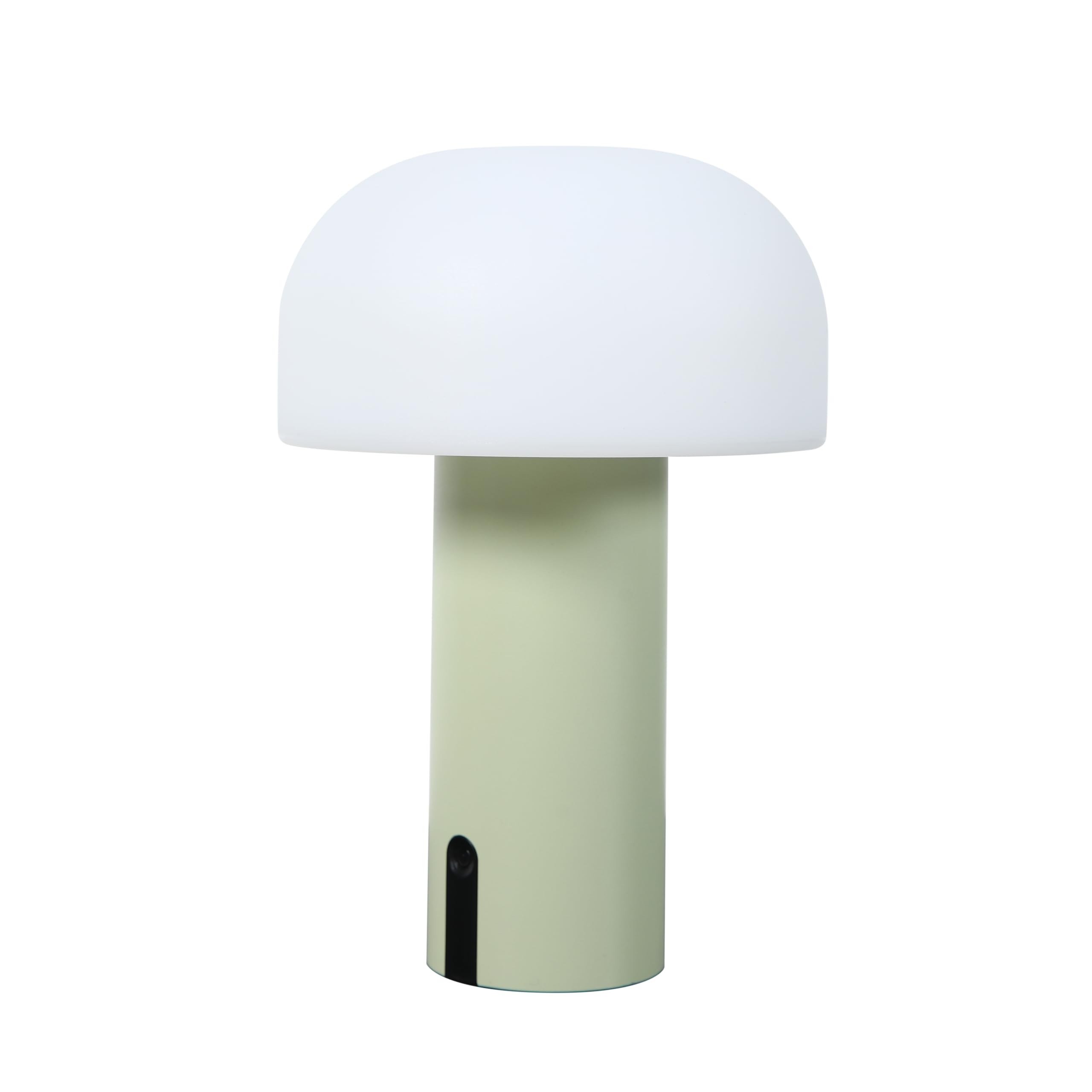 LUUK Studio NEW: Battery-Powered LED lamp, dimmable by Touch, Rechargeable via USB-C, for Terrace, Balcony and Living Room, Green