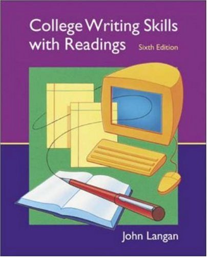 College Writing Skills: Text, Student CD, User's Guide, and Online Learning Center powered by Catalyst