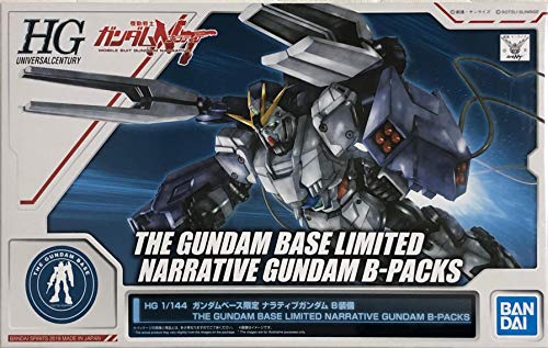 Bandai RX-9 Narrative Gundam escala 1:144 miniatura 1