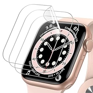JETech Screen Protector Compatible with Apple Watch SE (2022/2020) /Series 6 5 4 40mm, TPU HD Clear Full Coverage Film…