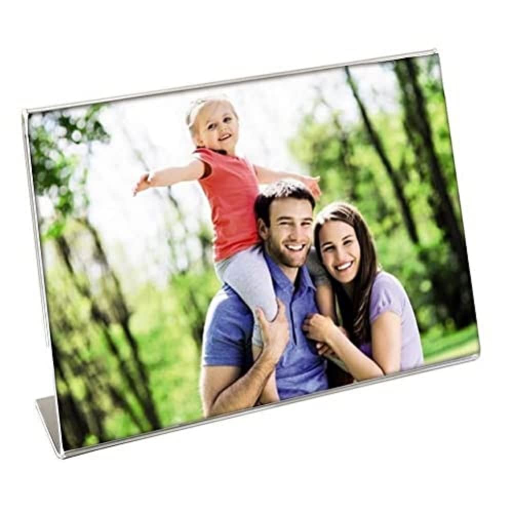Hama | Acrylic Portrait Frame, Transparent | Landscape | 9 x 13 cm