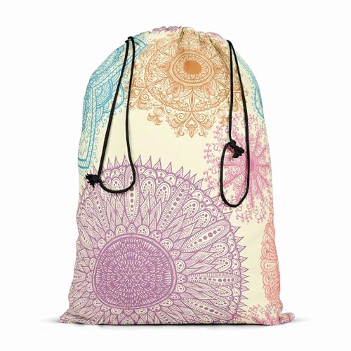 Image of ArtzFolio Elegant Flowers | Reusable Sack Bag | Bag for Gym, Storage, Vegetable & Travel