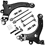 AUTOSAVER88 -Control Arm Kit Compatible with 1997-2009 Buick Century/Regal/Allure/LaCrosse, 2000-2016 Chevy Impala/Monte Carlo, 1998-2002 Oldsmobile Intrigue, 2006-2008 Pontiac Grand Prix