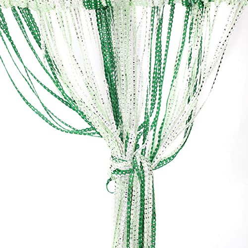 String Curtain Panel, Glitter Door Wall Window Doorways Panel Fly Screen Fringe Room Divider Blinds