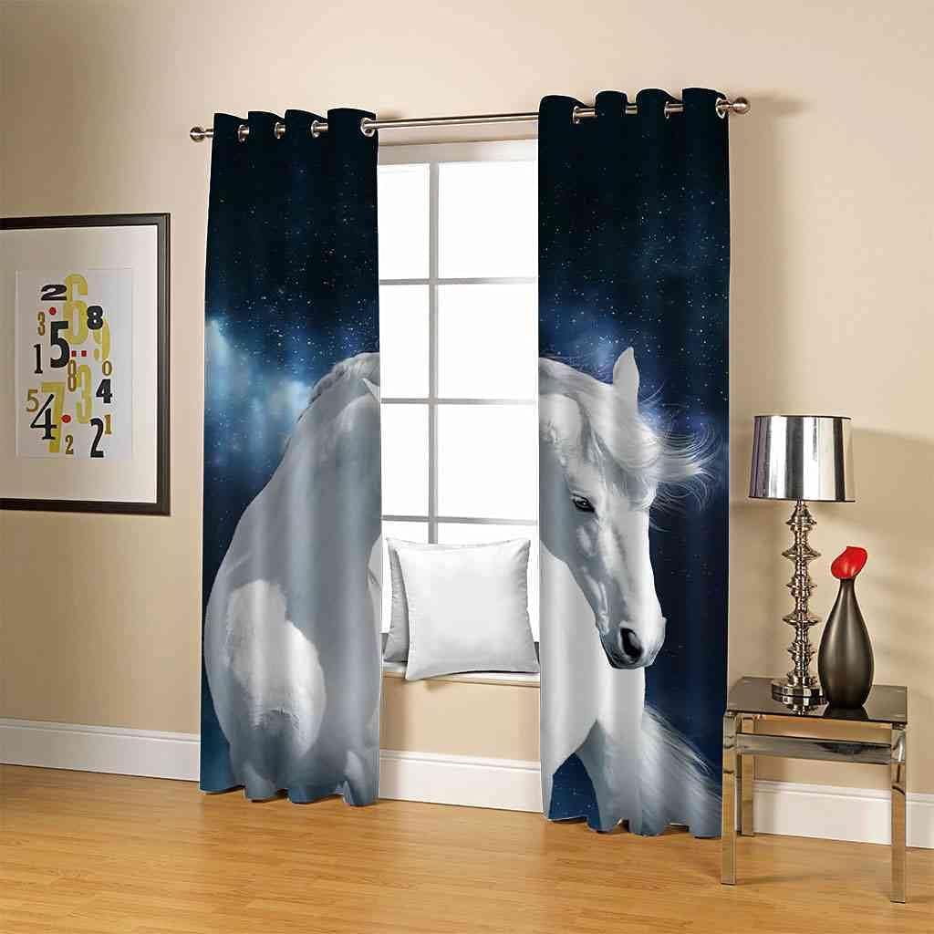 Cortinas Opacas para Ventanas Infantiles Animal Cortinas Opacas para Ventanas Infantiles 3D Patrón Cortinas Salon Dormitorio Moderno Reduccion Ruido Cortinas -7069473105200380