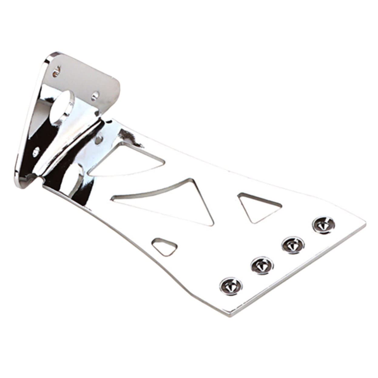 Abaodam 3stücke Metal Banjo Tailpiece Mit Chromfarbenem Design Saitiger Banjo Saitenhalter Für Verbesserten Und Zubehör