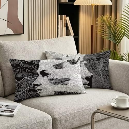 Fundas cojines rectangular de terciopelo gris un regalo original para decoración de casa 4