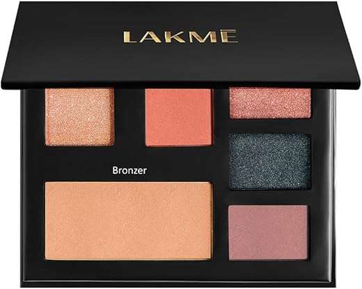 Lakme Glitterati Shimmer Face Palette – Day Queen, 14 gm