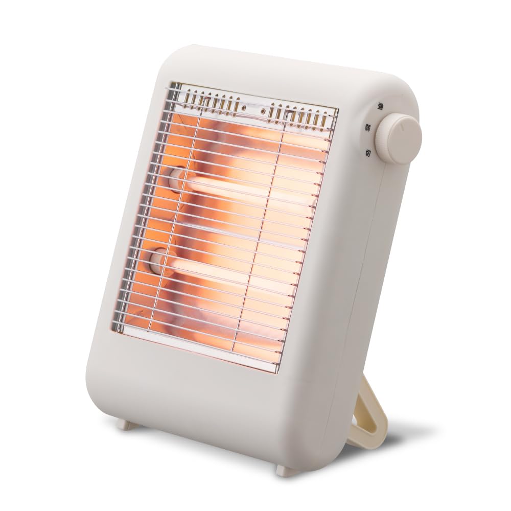 Amazon | ドウシシャ 電気ストーブ 運転調節2段階（強・弱） 転倒OFF