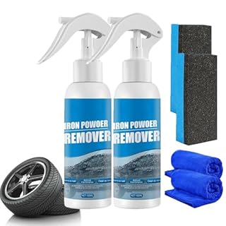 Car Rust Removal Spray, 2025 New Iron Powder Remover Car Rust Removal Spray, Instant Remover Cleaner, Multifunctional Paint Cleaner (2)