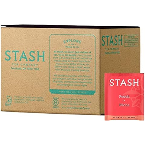 Stash Tea Peach Black Tea Cover