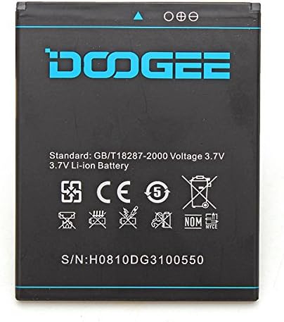 Original 2000mAh Battery For DOOGEE DG310 Smartphone