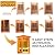 TO'GO 902VT Outdoor Sauna 2 Person, Far Infrared Sauna, Outdoor Saunas for Home, 1750 Watt Low EMF Heating Panel, Bluetooth, LCD, LED, Chromotherapy - Mahogany