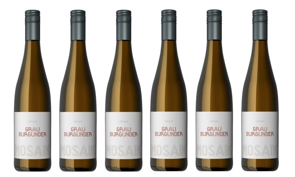 6x 0,75l - 2024er - Dr. Koehler - Mosaik - Grauburgunder - Qualitätswein Rheinhessen - Deutschland - Weißwein trocken