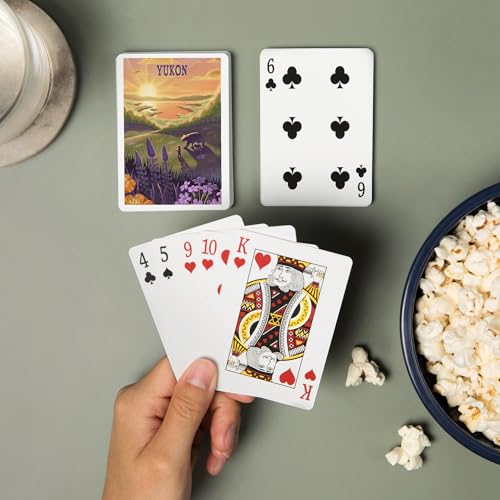 Lantern Press Yukon, naipes Poker para adultos 52 cartas miniatura 2