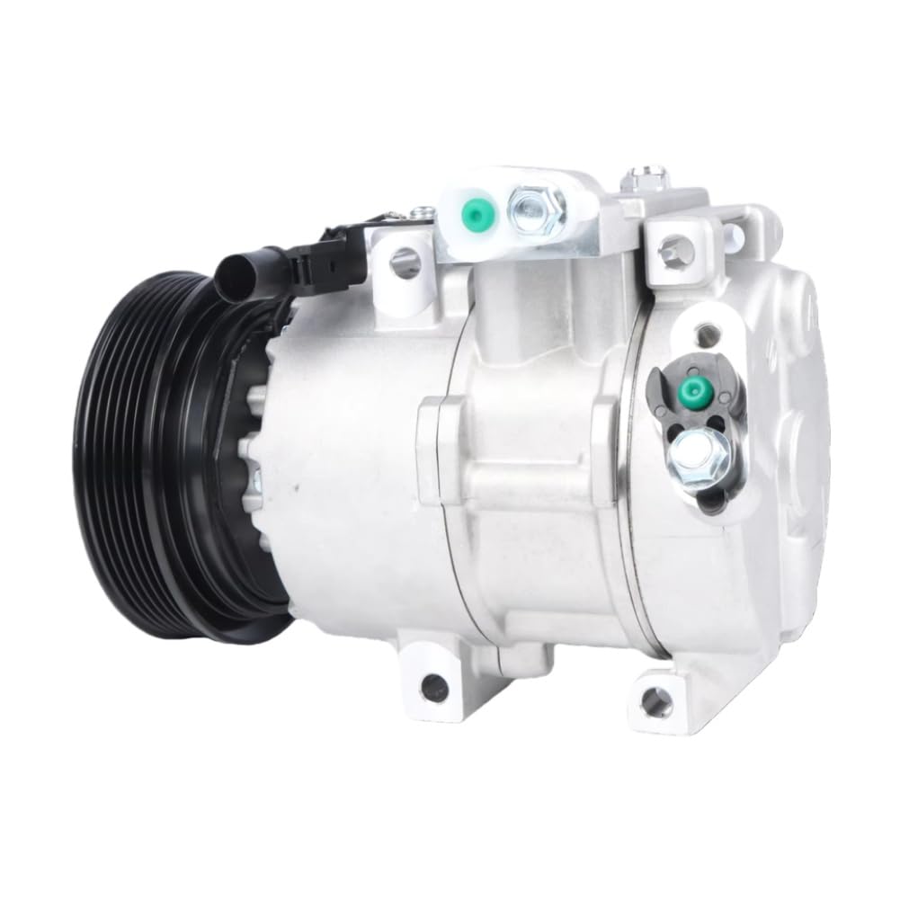 12V A/C Compressor and Clutch 6SBU16 DV16 97701-1D200 97701-1D200AS 977011D300 Compatible with Kia Rondo Carens Doowon