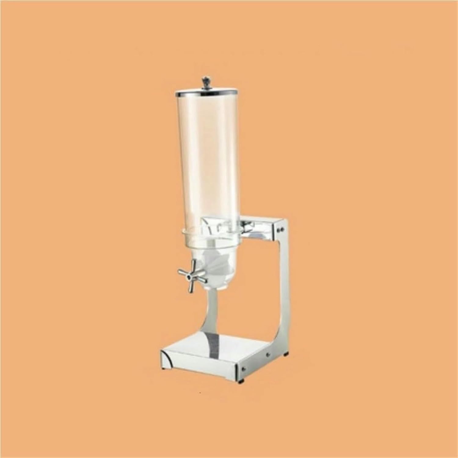 Stainless Steel Oatmeal Dispenser, Grain Bucket with Silicone Rubber Roller, Grain Separator for Kitchen, Pantry and Hotel