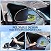 Car Window Shades for Jeep Cherokee 2014-2024 Accessories - Full Set 8PCS Side Window Sunshades with Memory Frame & Blackout Fabric, Privacy UV Shield for Camping/Travel