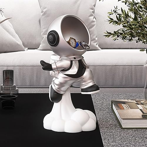 Bol à clés astronaute en résine pour entrée et salon - 6