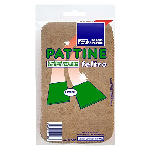 Parodi&Parodi 138, Patins de Feutre pour Sol, Taille Unique, Couleurs Assorties