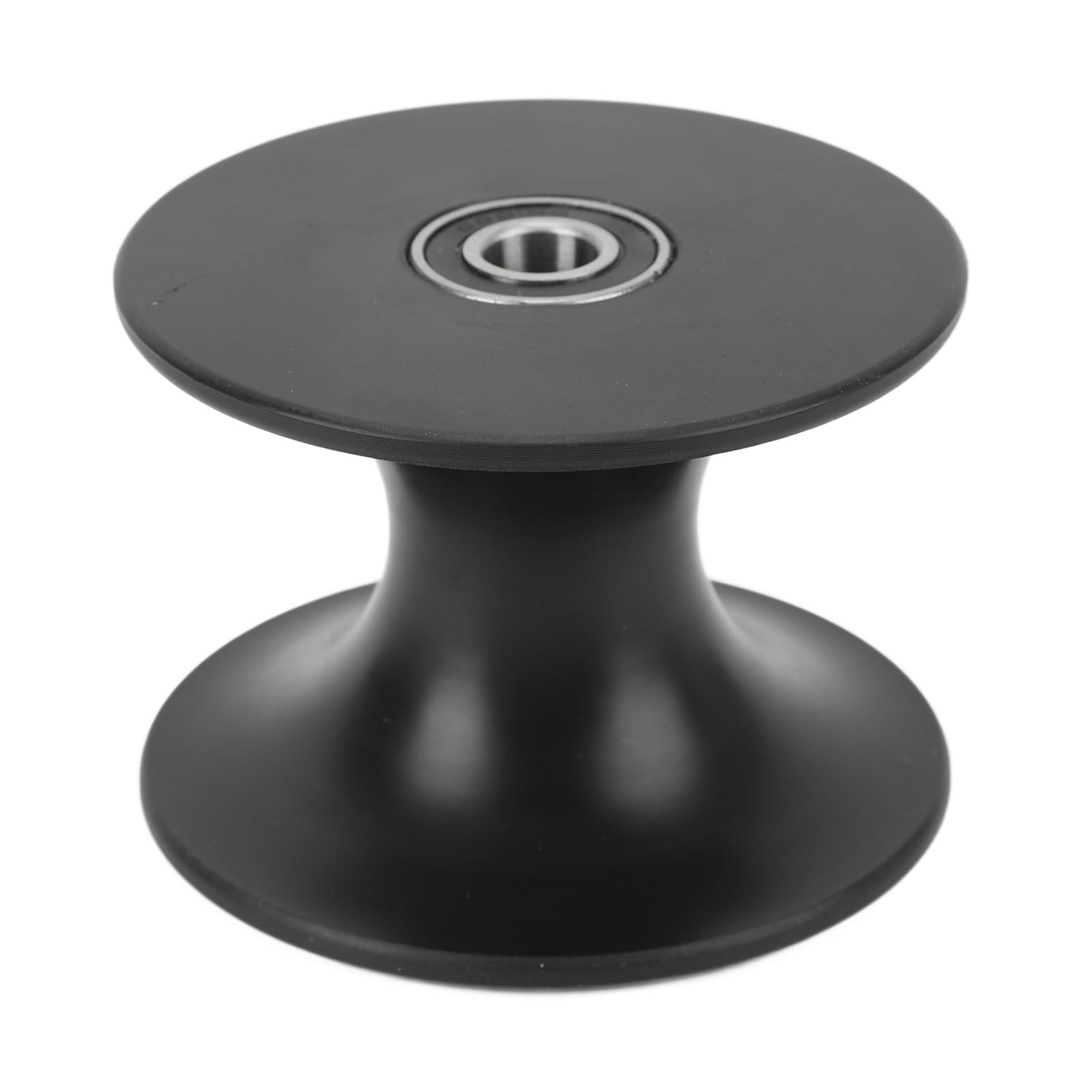 Rullo di prua premium per barca, 90 x 64 mm, per assorbimento degli urti, per barche, yacht e rimorchi, nero