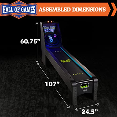 Image of Hall of Games Roll & Score Multiple Styles Arcade Game Collection, Durable & Stylish Designs with Game Balls, Perfect for Family Game Rooms