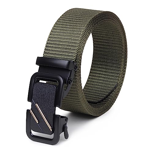 Image of TPM UrbanForce Combo Belt for Men - Pack of 2 Nylon Belts with Premium Metal Buckles | Adjustable, Durable & Stylish for Casual, Outdoor & Daily Wear | Gift Box