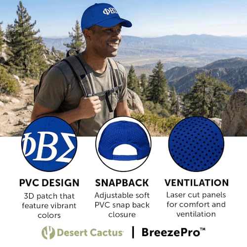 Desert Cactus Phi Beta Sigma Snapback Hat miniatura 3